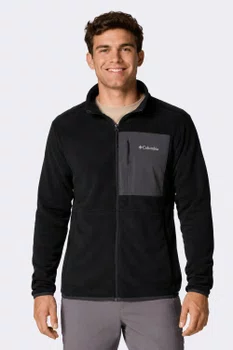 Jaqueta Fleece Columbia Masculina Columbia Hike II Preta