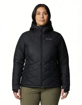 Jaqueta Columbia Feminina Heavenly Plus Size Preta