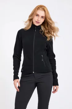 Jaqueta Solo Microfleece III Feminina Preta