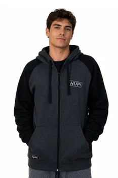 Jaqueta Moletom HUPI Masculino com Capuz