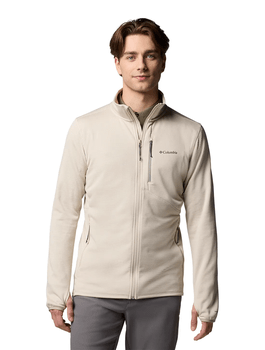 Jaqueta Fleece Columbia Masculina Park View Bege