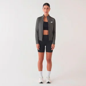 Jaqueta Performance Feminina Chumbo Jaqueta Performance Feminina Chumbo