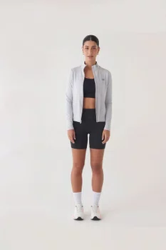 Jaqueta Performance Feminina Cinza