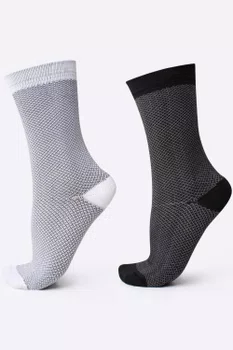 Kit 02 Pares Meia Corrida Ciclismo HUPI Carbono