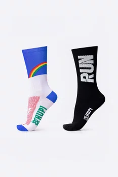 Kit 02 Pares Meia Corrida HUPI Run Pernambuco
