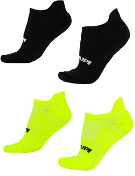 Kit 02 Pares Meia Corrida HUPI Running Pro Invisível