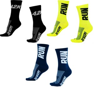 Kit 03 Pares Meia de Corrida Hupi Run 42K 36-42