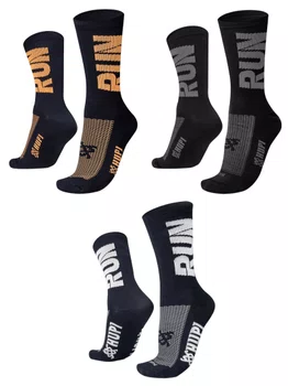 Kit 3 Pares Meia HUPI RUN Corrida Esportiva 36-42 Cano Médio