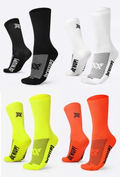 Kit 04 Pares Meia De Corrida HUPI Sport Lisas Coloridas Kit 04 Pares Meia De Corrida HUPI Sport Lisas Coloridas