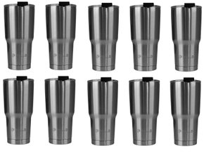 Kit 10 Copos Térmico Pullo Gump 600ML Inox