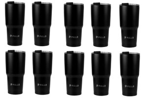 Kit 10 Copos Térmico Pullo Gump 600ML Preto