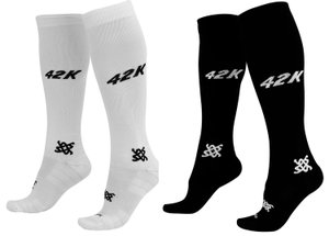 Kit 2 Meias HUPI Longa Preto e Branco 42K
