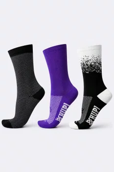 Kit 3 Meias de Corrida HUPI Run Motion