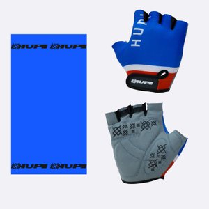 Kit Bandana e Luva Dedo Curto Blue