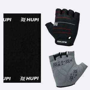 Kit Bandana e Luva Dedo Curto Dark Side