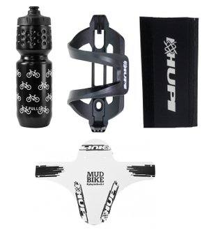 Kit Ciclismo Hupi Paralama Protetor Caramanhola e Suporte