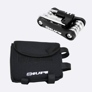 Kit Bolsa de Quadro HUPI Mini e Canivete HUPI MT-002 12 Funções