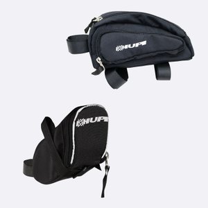 Kit Bolsa de Selim HUPI Trip e Bolsa de Quadro HUPI Travel