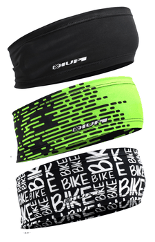 Kit com 3 Testeira Headband Faixa de Cabeça HUPI Bike Kit com 3 Testeira Headband Faixa de Cabeça HUPI Bike