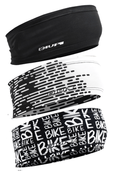 Kit com 3 Testeira Headband Faixa de Cabeça HUPI Bike Bio Kit com 3 Testeira Headband Faixa de Cabeça HUPI Bike Bio
