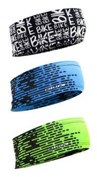 Kit com 3 Testeira Headband Faixa de Cabeça Hupi Bio Bike