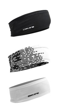 Kit com 3 Testeira Headband Faixa de Cabeça Hupi Black & White Kit com 3 Testeira Headband Faixa de Cabeça Hupi Black & White