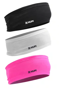 Kit com 3 Testeira Headband Faixa de Cabeça Hupi Lisas