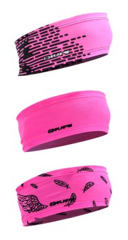 Kit com 3 Testeira Headband Faixa de Cabeça Hupi Pink