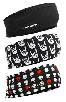 Kit com 3 Testeira Headband Faixa de Cabeça Hupi Rock