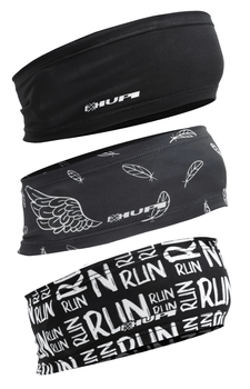 Kit com 3 Testeira Headband Faixa de Cabeça Hupi Run Kit com 3 Testeira Headband Faixa de Cabeça Hupi Run