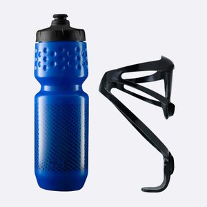 Kit Garrafa Pullo Dota Azul 750ml + Suporte Kit Garrafa Pullo Dota Azul 750ml + Suporte