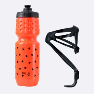 Kit Garrafa Pullo Nuoli Laranja 750ml + Suporte Kit Garrafa Pullo Nuoli Laranja 750ml + Suporte