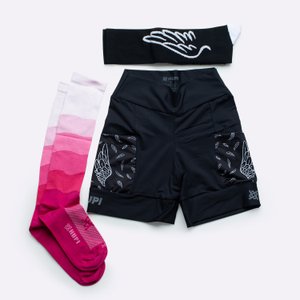Kit HUPI 2 Meias 1 Bermuda