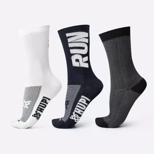 Kit HUPI 3 Meias Cano Médio Preto e Branco Kit HUPI 3 Meias Cano Médio Preto e Branco
