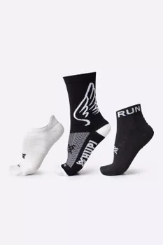 Kit Meia Corrida HUPI Running Pro e Meia Asas