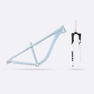 Kit Naja V9 e Suspensão 120mm - Cinza/Branco