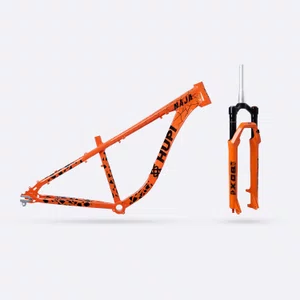 Kit Naja V9 e Suspensão 120mm - Laranja
