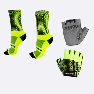 Kit Pedal HUPI Biometria Amarelo