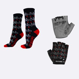 Kit Pedal HUPI Love Bike Preto