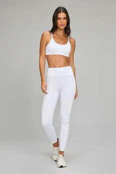 Legging Elástico Branco