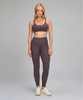 Legging Elástico Marrom