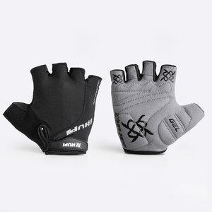 Luva Ciclismo HUPI Eco Dedo Curto Preto