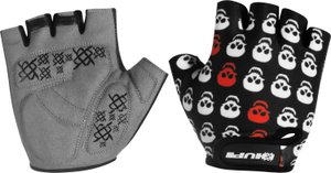 Luva Ciclismo HUPI Eco Dedo Curto Skull