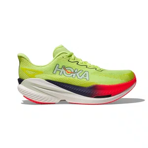 Tênis HOKA Mach X 3 Masculino Verde e Vermelho