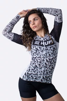 Manguito Ciclismo Bike Branco HUPI Proteção UV50+