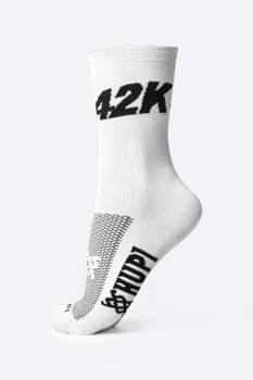 Meia Corrida HUPI 42K Branco - LT para pés menores 34-38