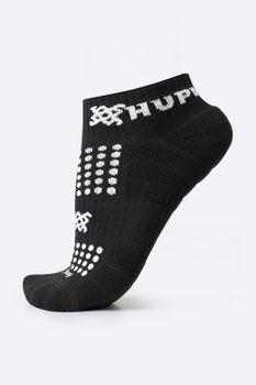 Meia Curta para Corrida HUPI - Running Pro Preto/Branco