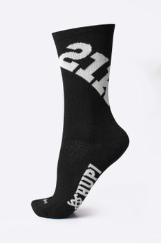 Meia HUPI 21k Ultra Preto - LT para pés menores 34-38