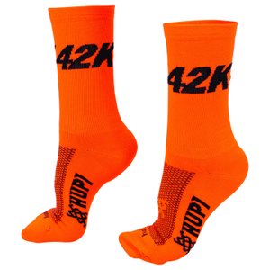 Meia HUPI 42K Laranja Neon