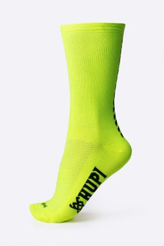 Meia HUPI 42K Slim Amarelo Neon